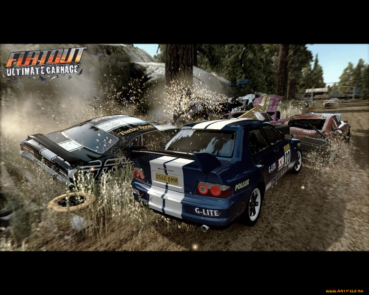 flatout, ultimate, carnage, , 